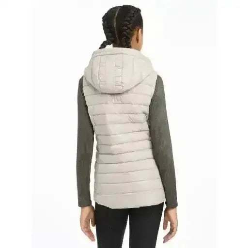 Lemieux Young Rider Milly Puffer Gilet Ash 7-8 Years Ash Bodywarmers