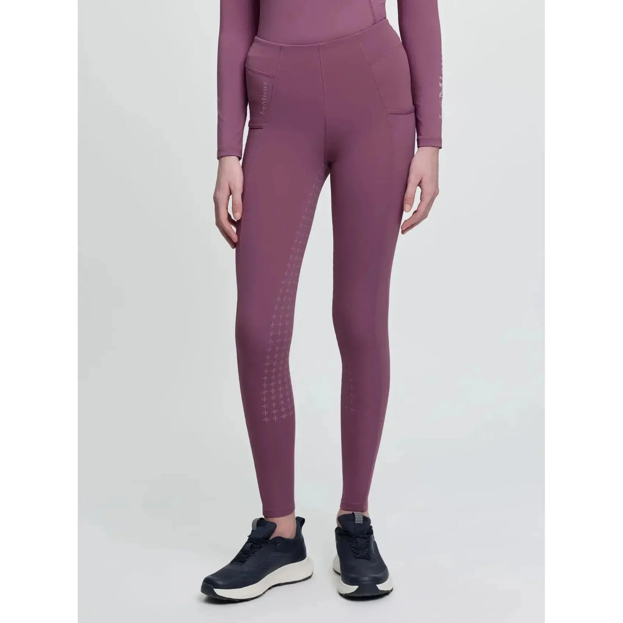 Lemieux Young Rider Orla Pull On Breech Mallow Mallow 7-8 years Riding Tights