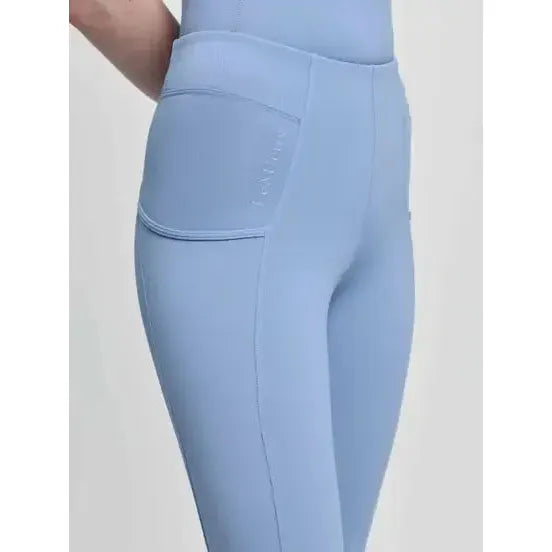 Lemieux Young Rider Orla Pull On Breech Powder Blue Powder Blue 7-8 years Riding Tights
