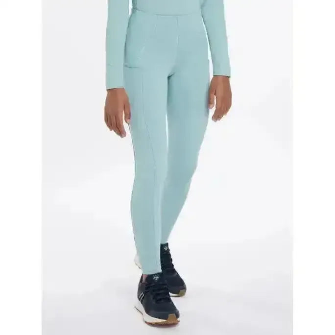 Lemieux Young Rider Orla Pull Ons Aqua Aqua 9-10 Years Riding Tights