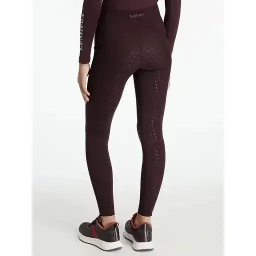 Lemieux Young Rider Orla Pull Ons Damson Damson 7-8 years Riding Tights