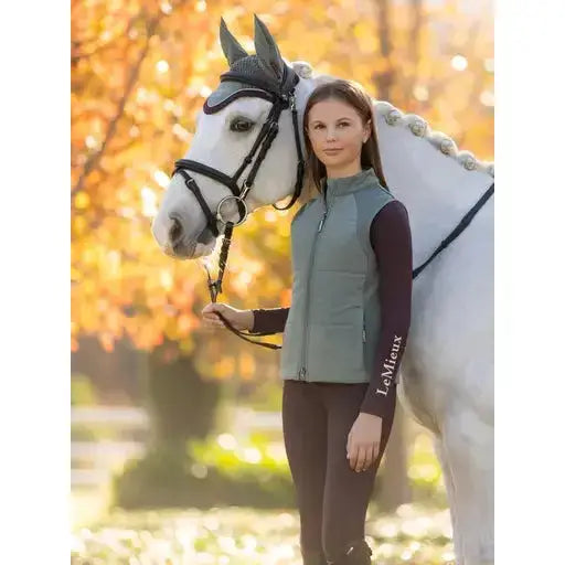 Lemieux Young Rider Orla Pull Ons Damson Damson 7-8 years Riding Tights