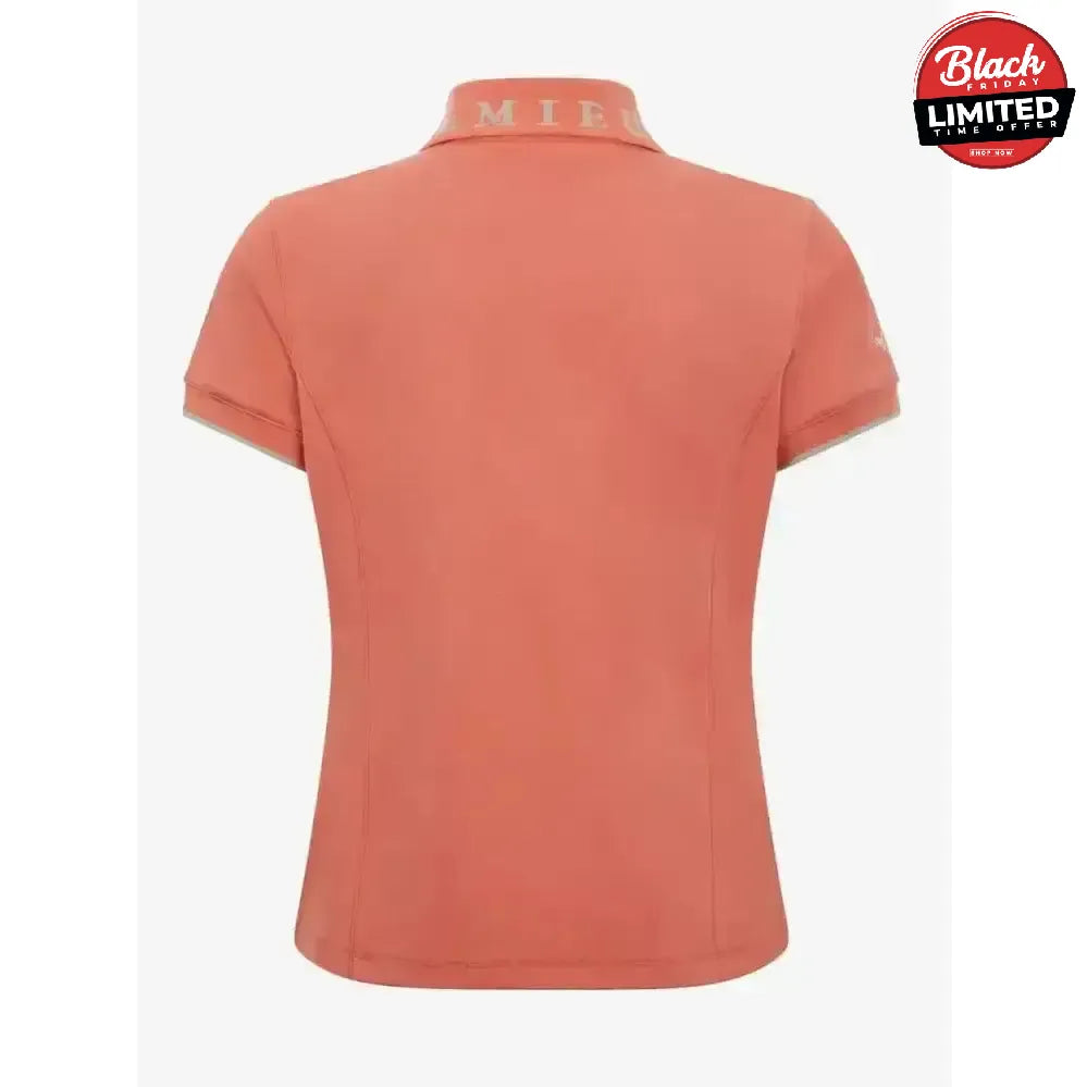 Lemieux Young Rider Polo Shirt Apricot 7-8 Years Polo Shirts & T Shirts