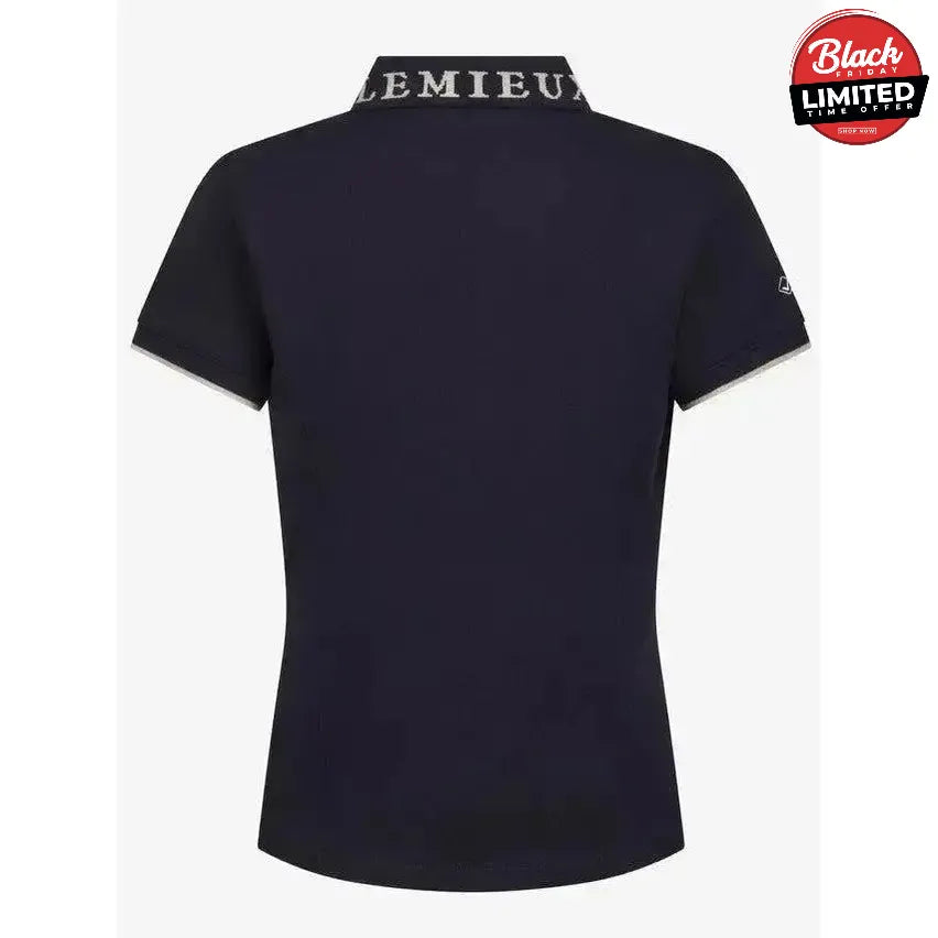 Lemieux Young Rider Polo Shirt Navy 9-10 Years Polo Shirts