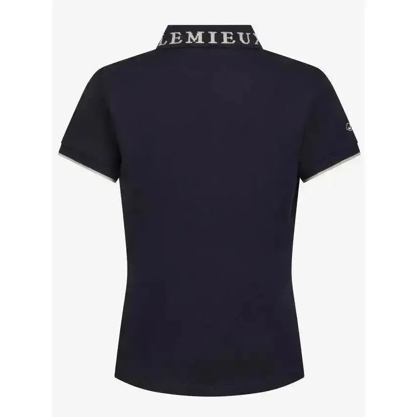 Lemieux Young Rider Polo Shirt Navy 9-10 Years Polo Shirts