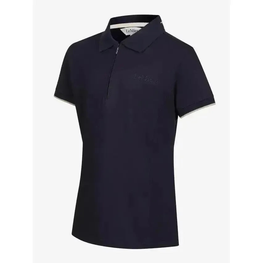 Lemieux Young Rider Polo Shirt Navy 9-10 Years Polo Shirts
