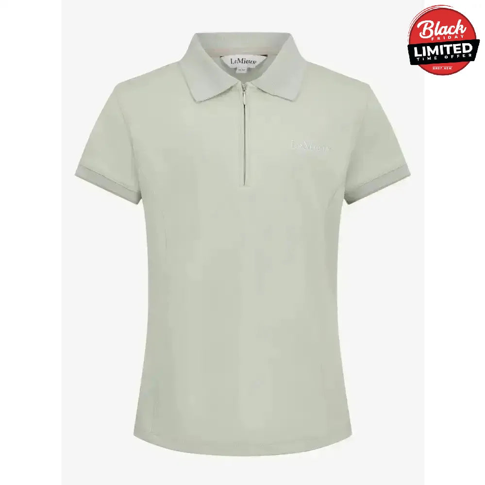 Lemieux Young Rider Polo Shirt Pistachio 13-14 Years Polo Shirts & T Shirts