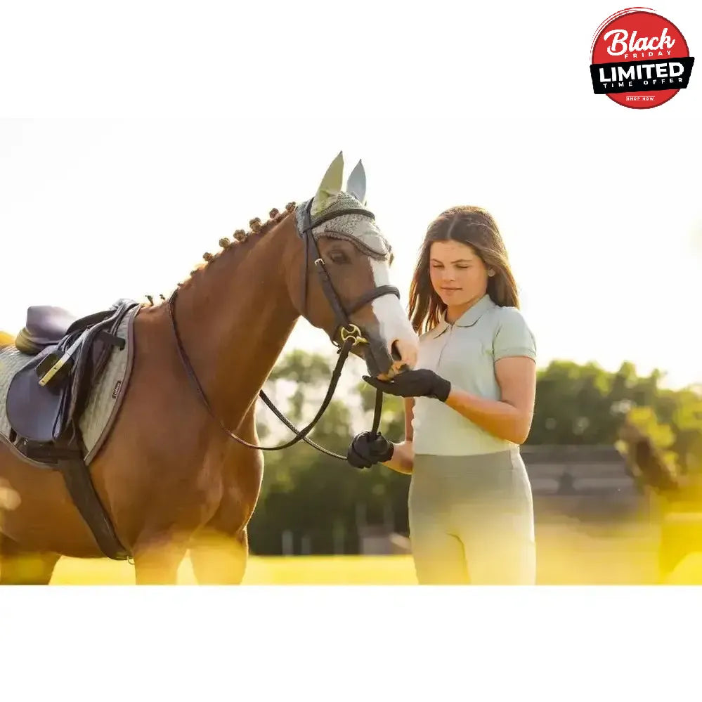 Lemieux Young Rider Polo Shirt Pistachio 13-14 Years Polo Shirts & T Shirts