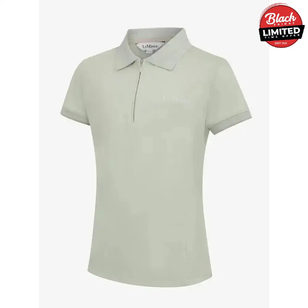 Lemieux Young Rider Polo Shirt Pistachio 13-14 Years Polo Shirts & T Shirts