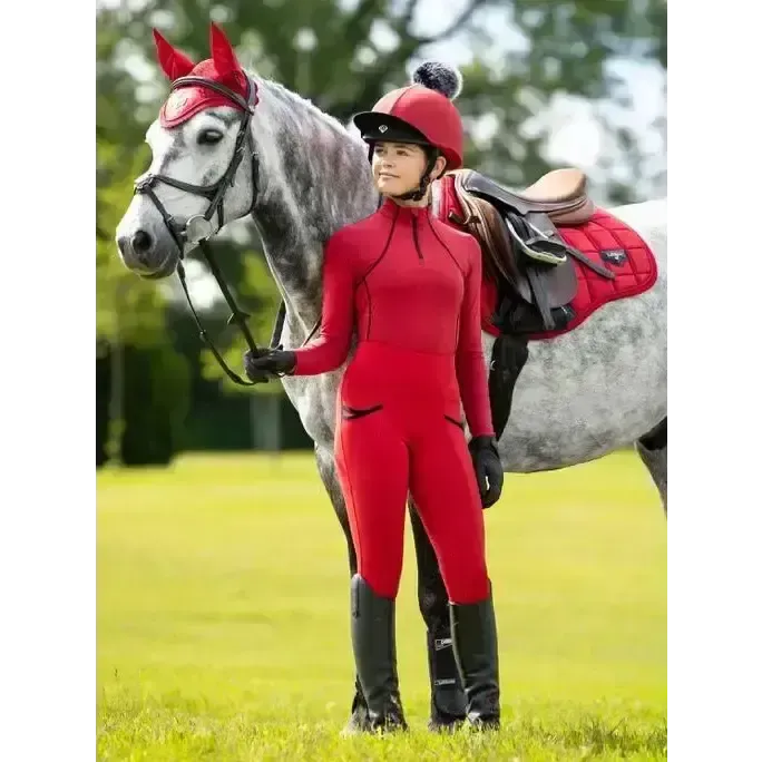 LeMieux Young Rider Pull On Breech Chilli 7-8 Years Chilli Breeches