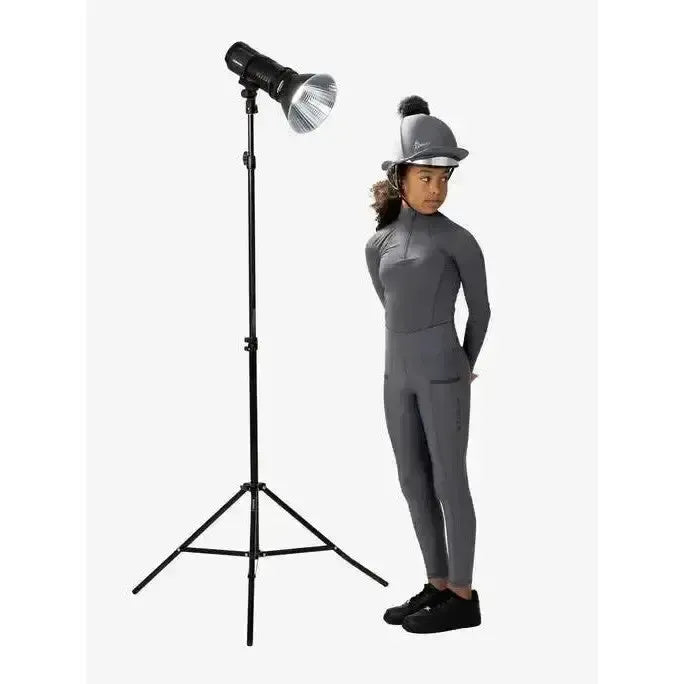 LeMieux Young Rider Pull On Breeches Slate 7-8 Years Slate Riding Tights