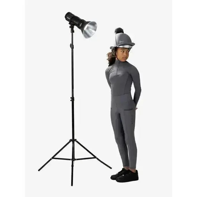 LeMieux Young Rider Pull On Breeches Slate 7-8 Years Slate Riding Tights