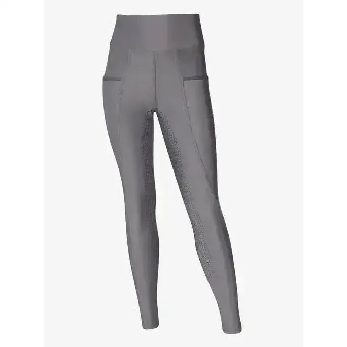 LeMieux Young Rider Pull On Breeches Slate 7-8 Years Slate Riding Tights
