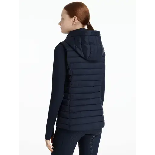 Lemieux Young Rider Ruby Puffer Gilet Navy Navy 7-8 years Gilets