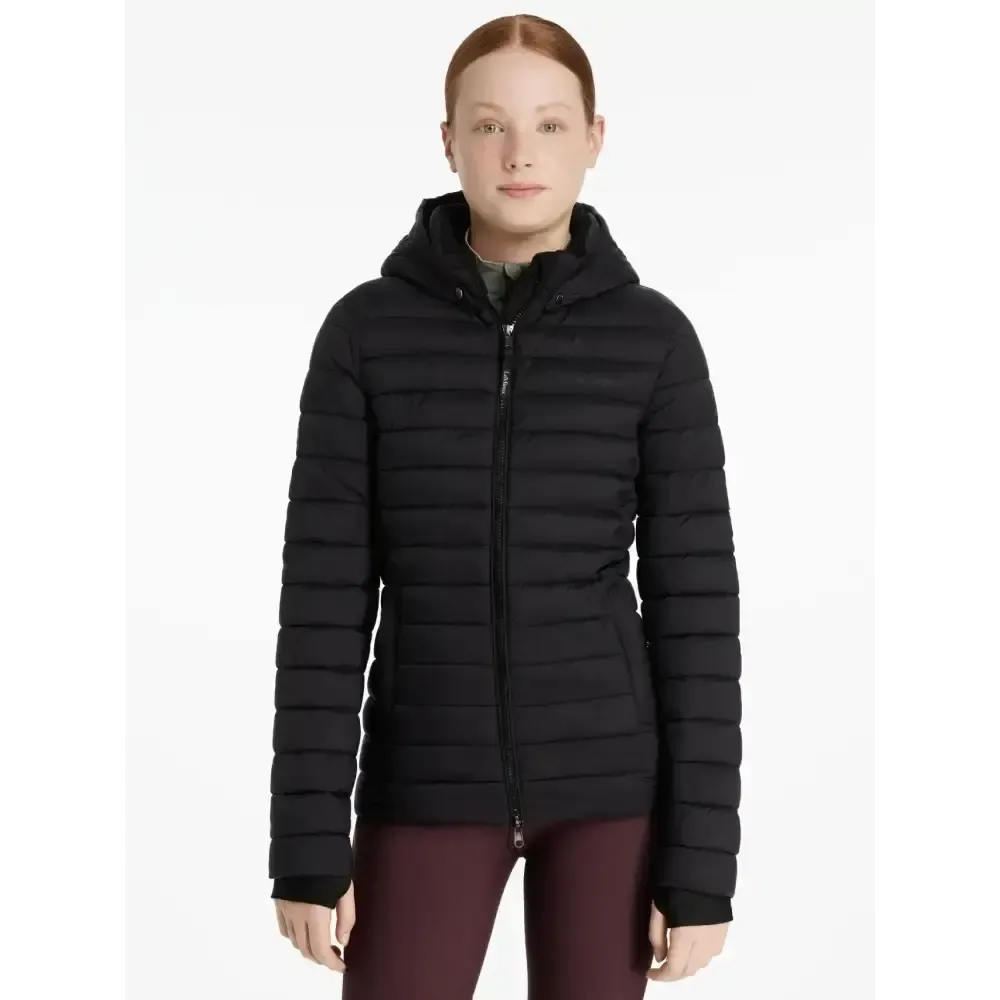 Lemieux Young Rider Ruby Puffer Jacket Black Black 7-8 years Outdoor Jackets