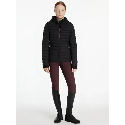 Lemieux Young Rider Ruby Puffer Jacket Black Black 7-8 years Outdoor Jackets