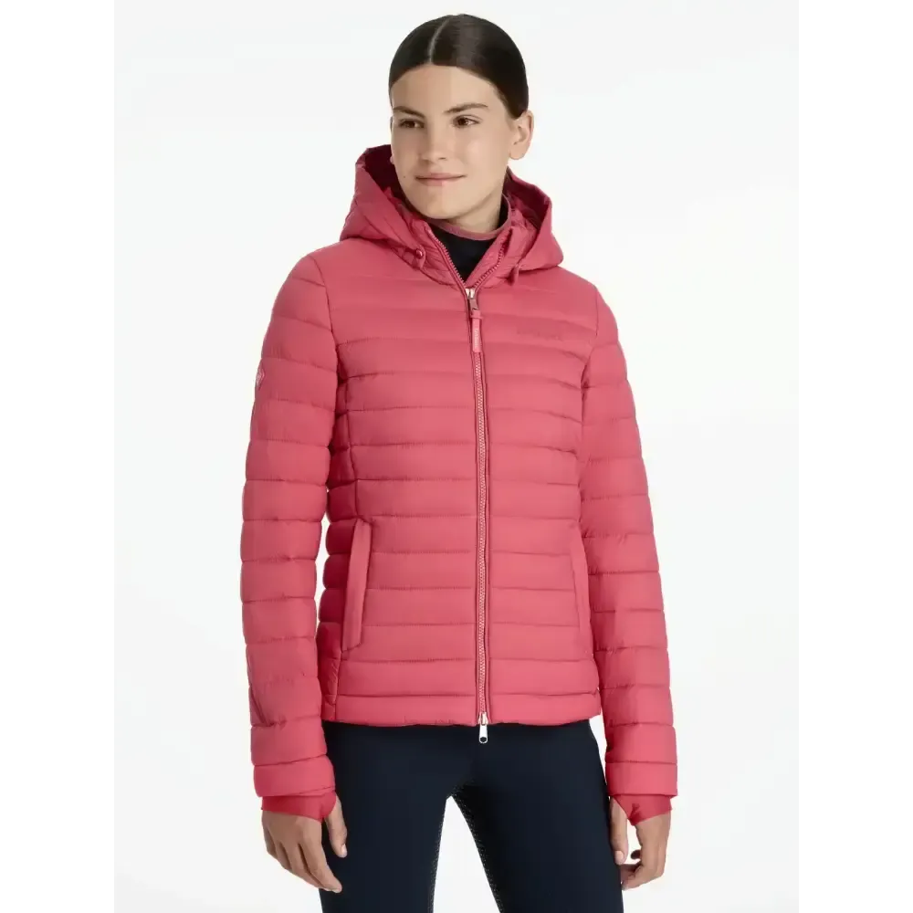 Lemieux Young Rider Ruby Puffer Jacket Cranberry Cranberry 7-8 years Outdoor Jackets