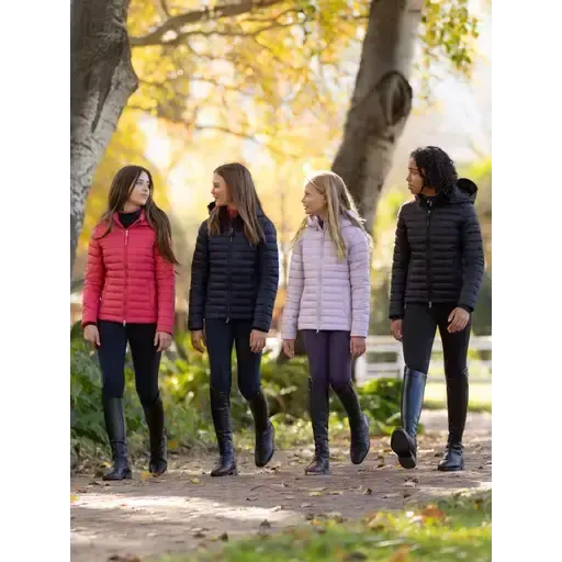 Lemieux Young Rider Ruby Puffer Jacket Navy Navy 7-8 years Outdoor Jackets