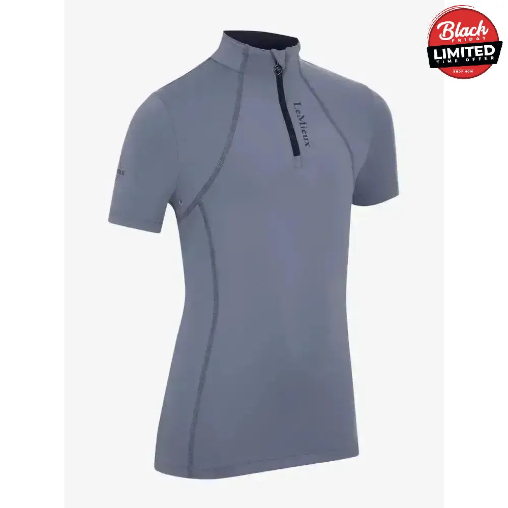 Lemieux Young Rider Short Sleeve Base Layer Jay Blue 7-8 Years Base Layers