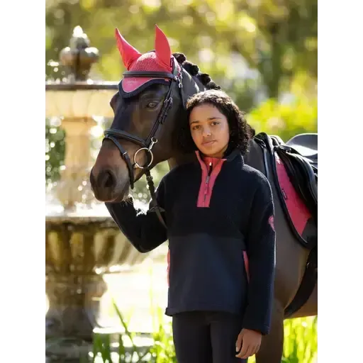 Lemieux Young Rider Tammy Teddy Fleece Navy Navy 9-10 years Fleece Tops