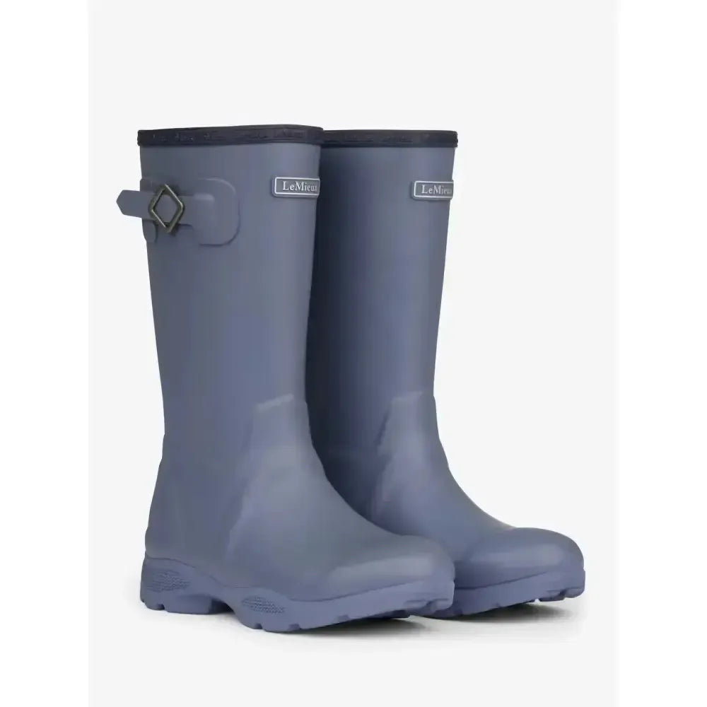 LeMieux Young Rider Wellies Jay Blue UK Child 13 Jay Blue Wellington Boots