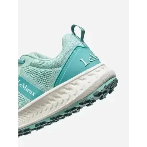 LeMieux Youth Trax-Lite Trainer Aqua Aqua UK Child Shoe 1 Footwear