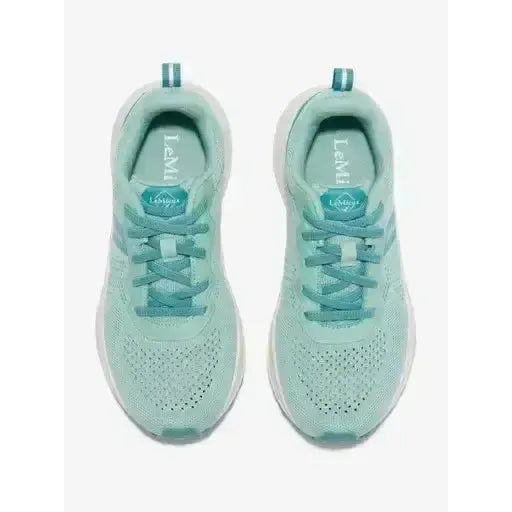 LeMieux Youth Trax-Lite Trainer Aqua Aqua UK Child Shoe 1 Footwear