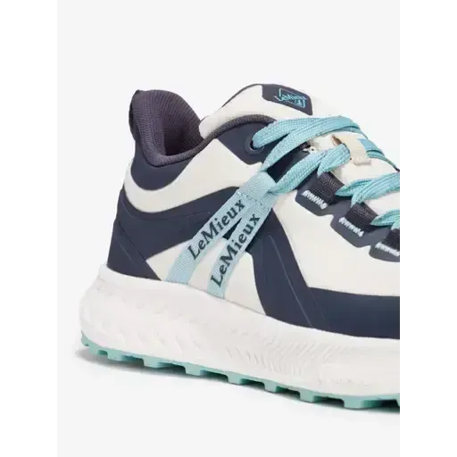 LeMieux Youth Trax Viva Waterproof Trainer Stone Stone UK Child Shoe 1 Trainers
