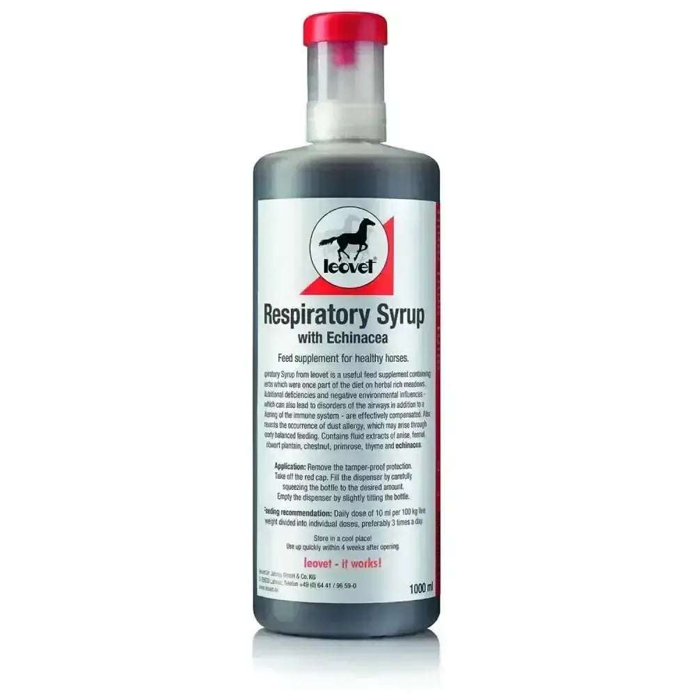 Leovet Respiratory Syrup 1 Litre Respirative Supplements