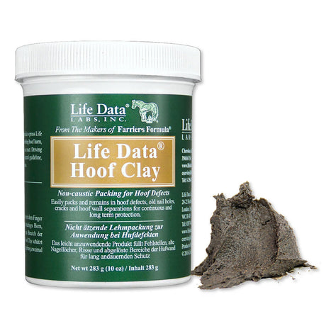 Life Data Labs Hoof Clay 284 Gm Barnstaple Equestrian Supplies