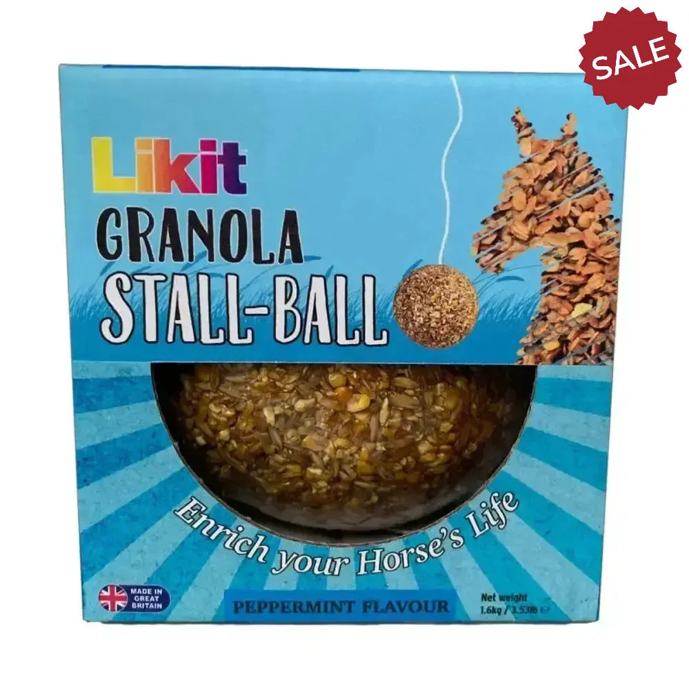 Likit Granola Stall Ball Apple Horse Treats