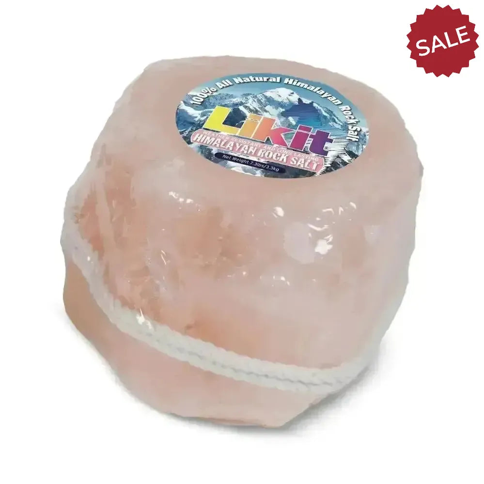 Likit Himalayan Rock Salt Lick 3.3kg Rope Salt Licks