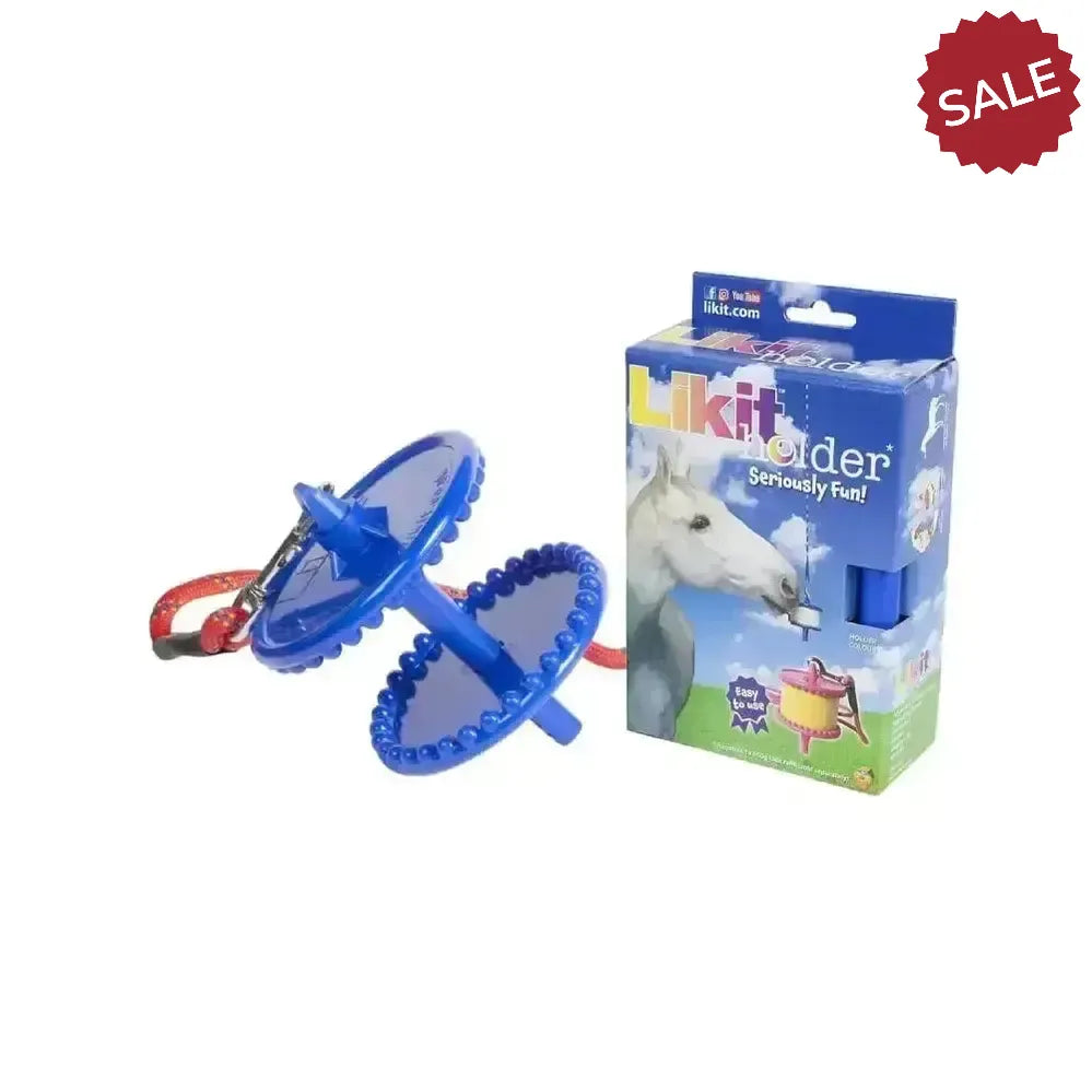 Likit Holder For Horse Treats Red Horse Toys