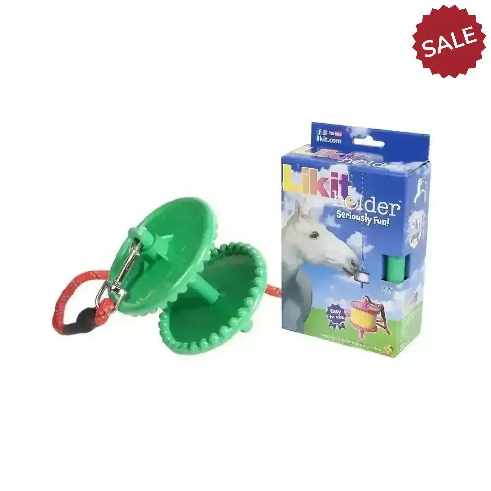 Likit Holder For Horse Treats Red Horse Toys