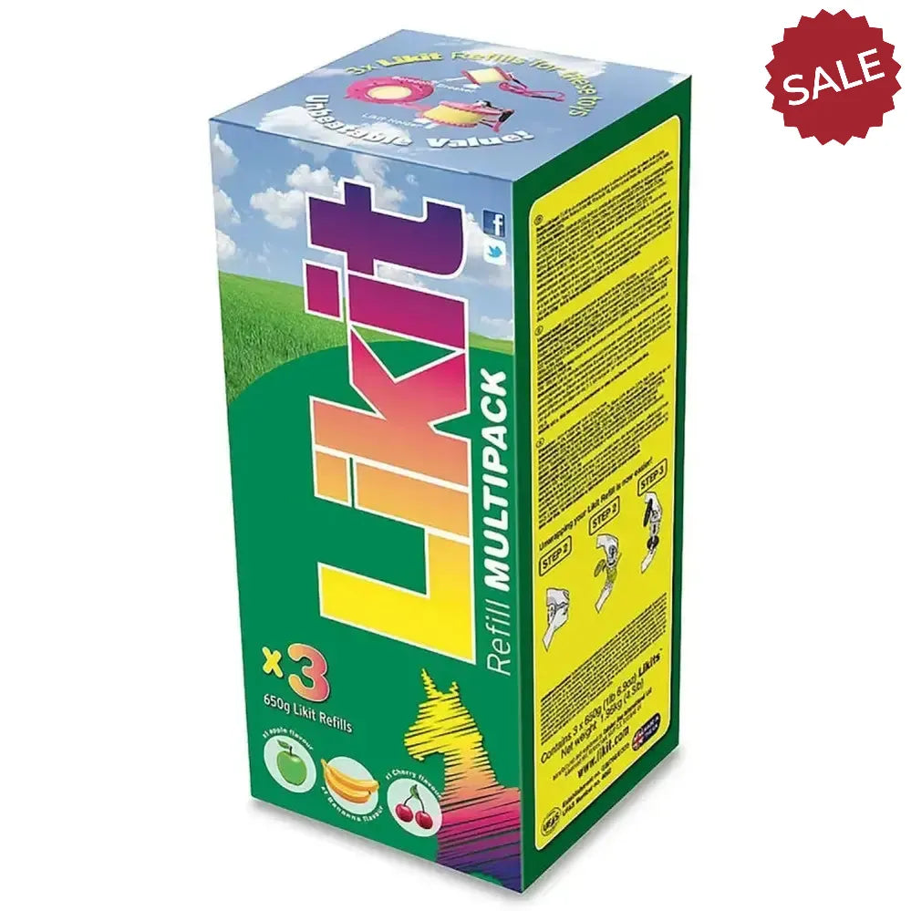 LIKIT Multipack Rope Refill x 3 Horse Licks