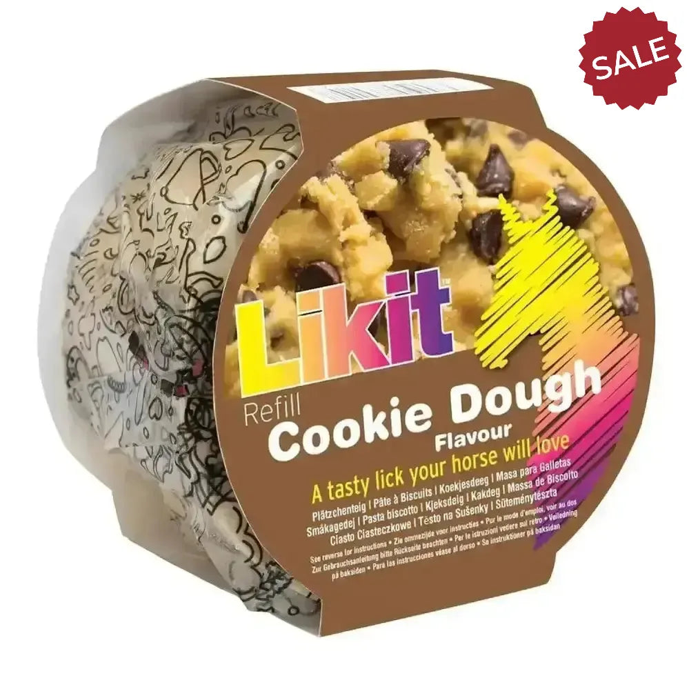 Likit Treats Rope Refill 650g x 12 Bulk Buy Cookie Dough Horse Licks