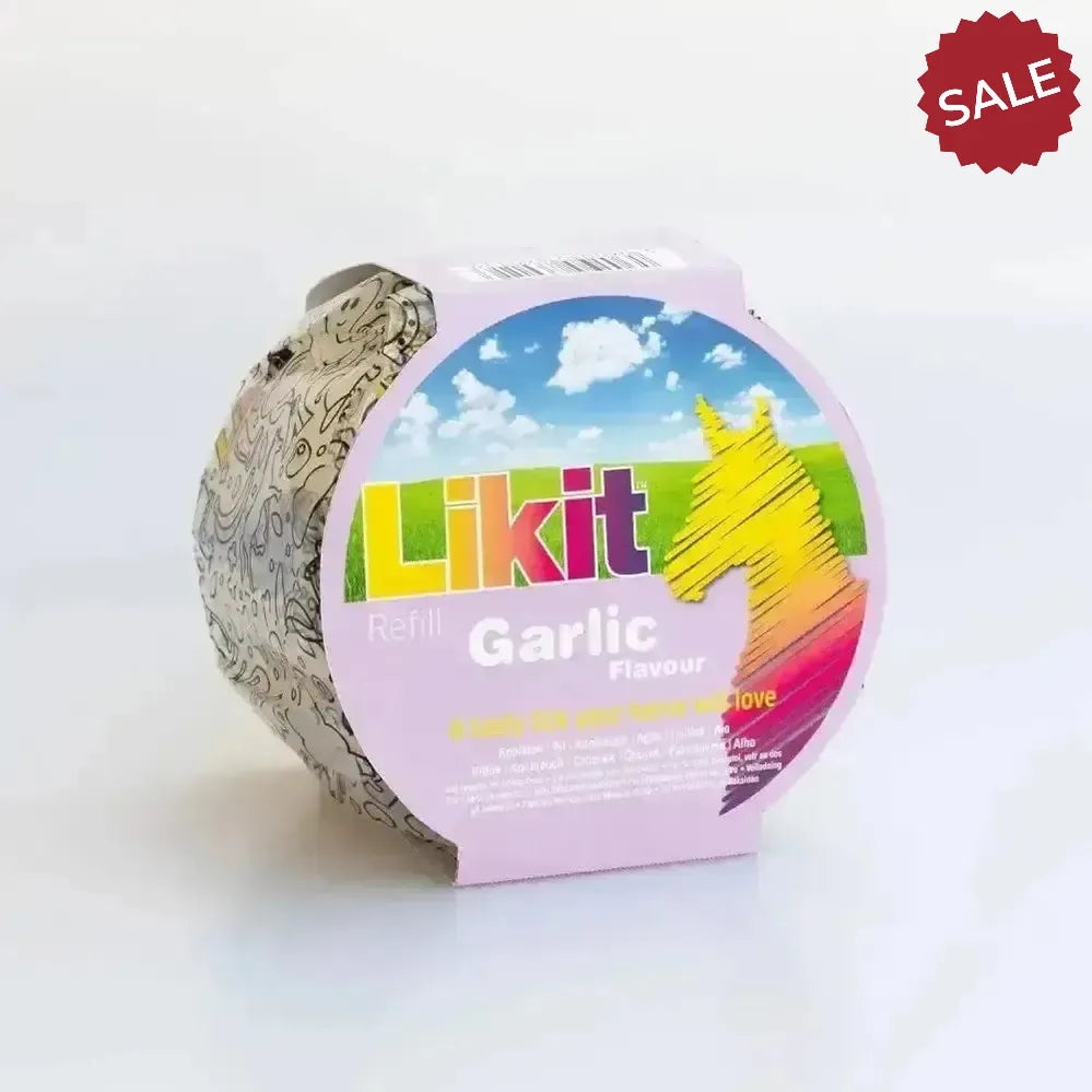 Likit Treats Rope Refill 650g x 12 Bulk Buy Garlic Horse Licks