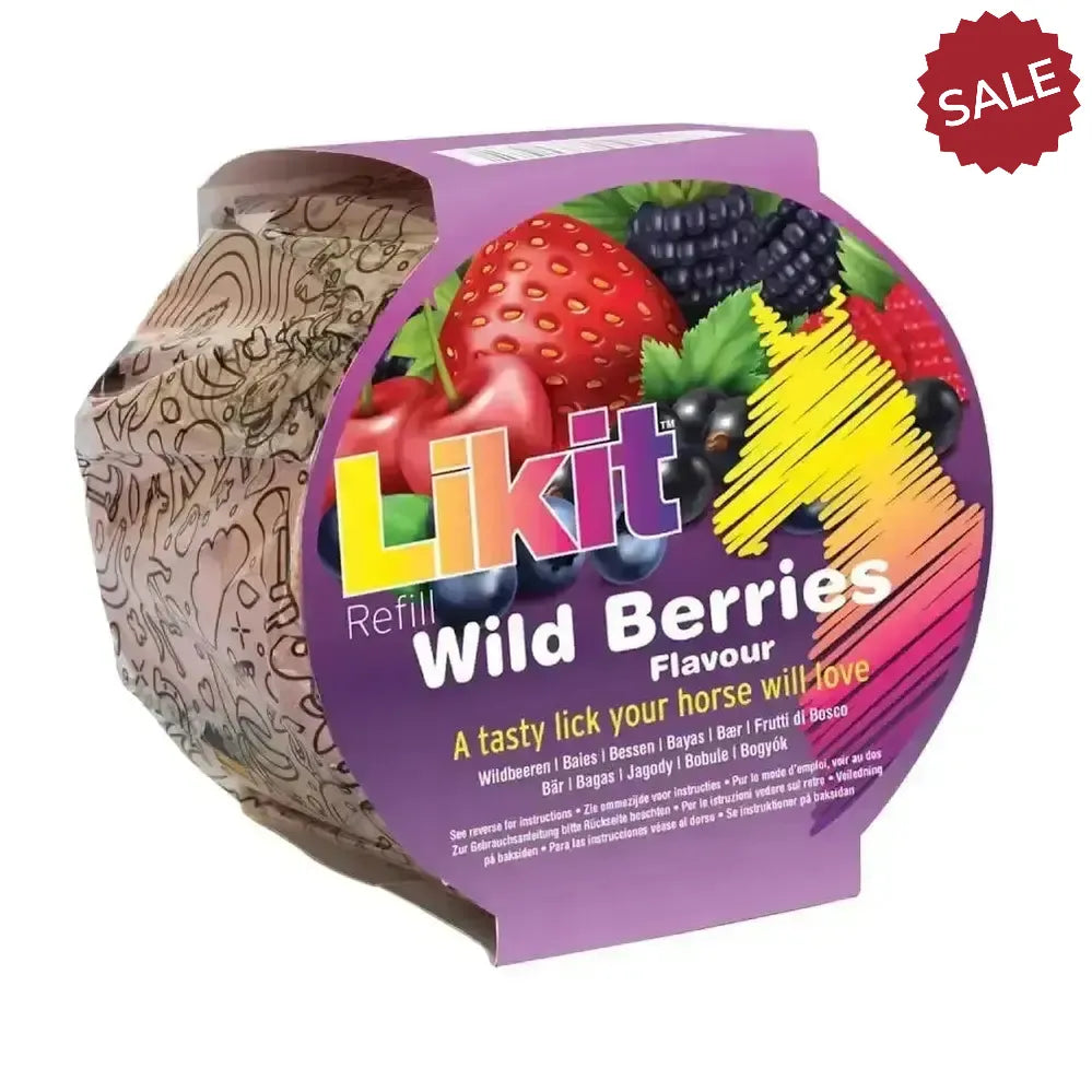 Likit Treats Rope Refill 650g x 12 Bulk Buy Cookie Dough Horse Licks