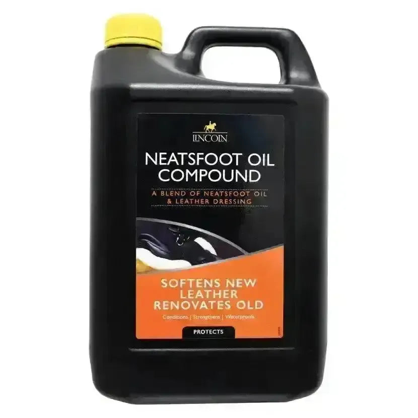 Lincoln Neatsfoot Oil Compound 4 Litre Leather Oil