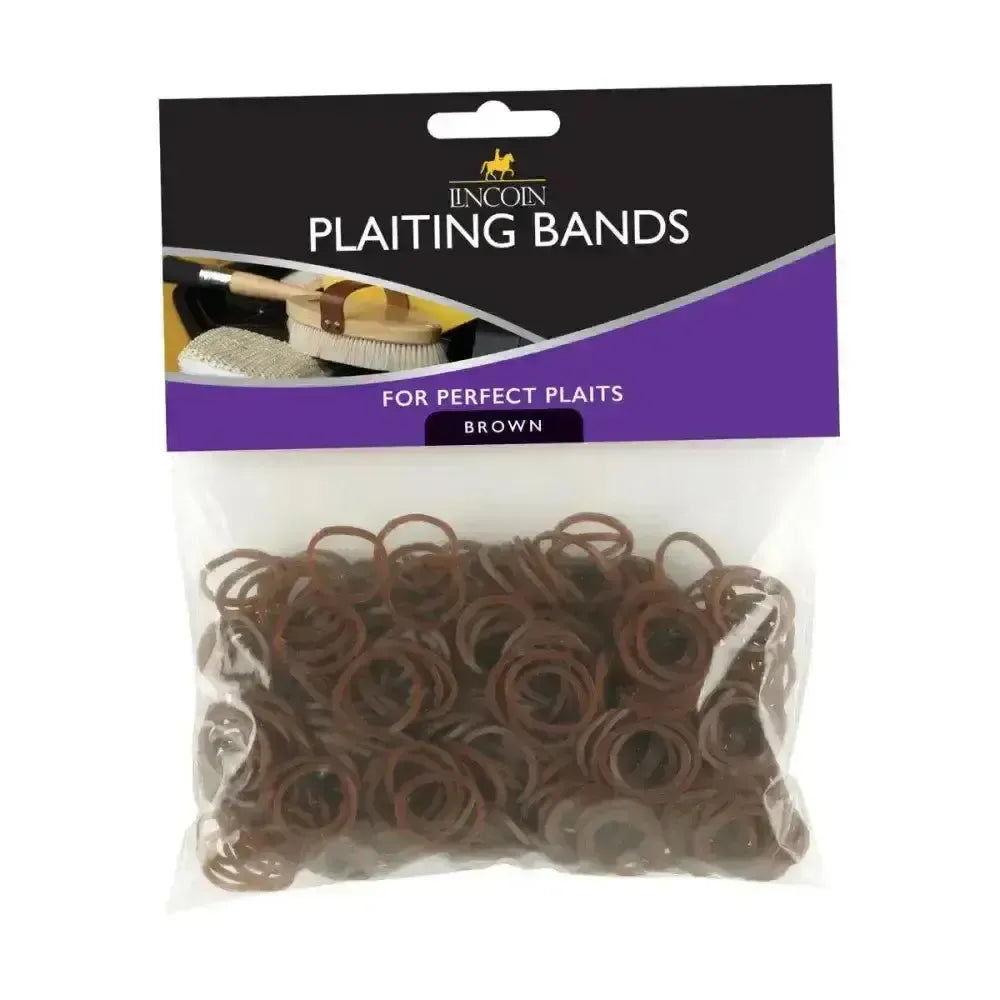 Lincoln Plaiting Bands Black Plaiting Bands