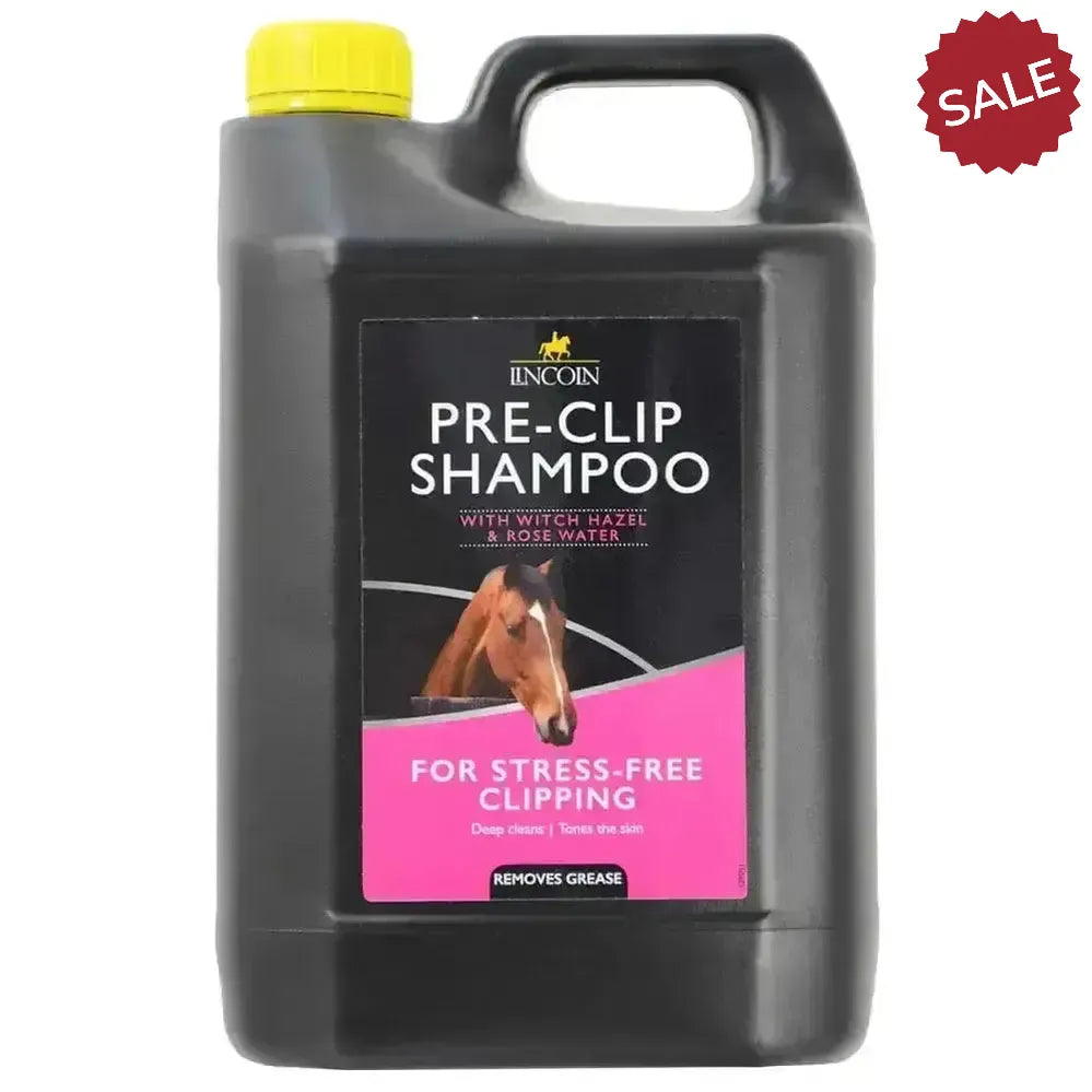Lincoln Pre Clip Shampoo Horse Shampoos