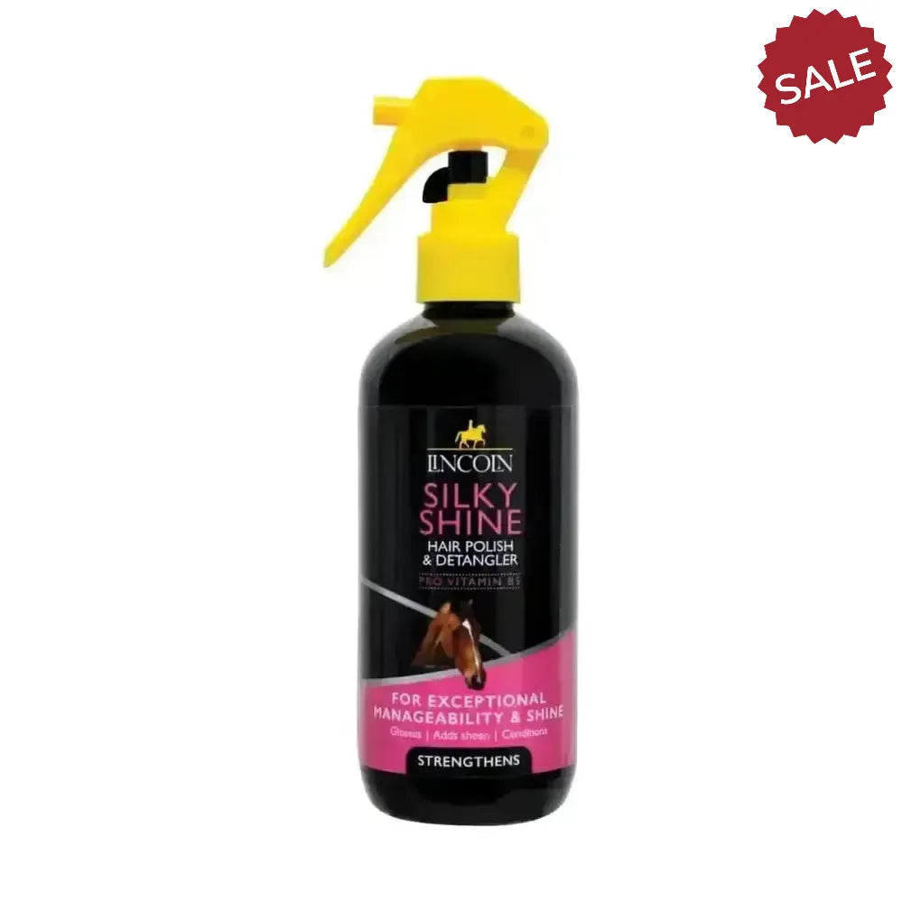Lincoln Silky Shine Hair Polish and Detangler 250 ml Mane & Tail Detanglers