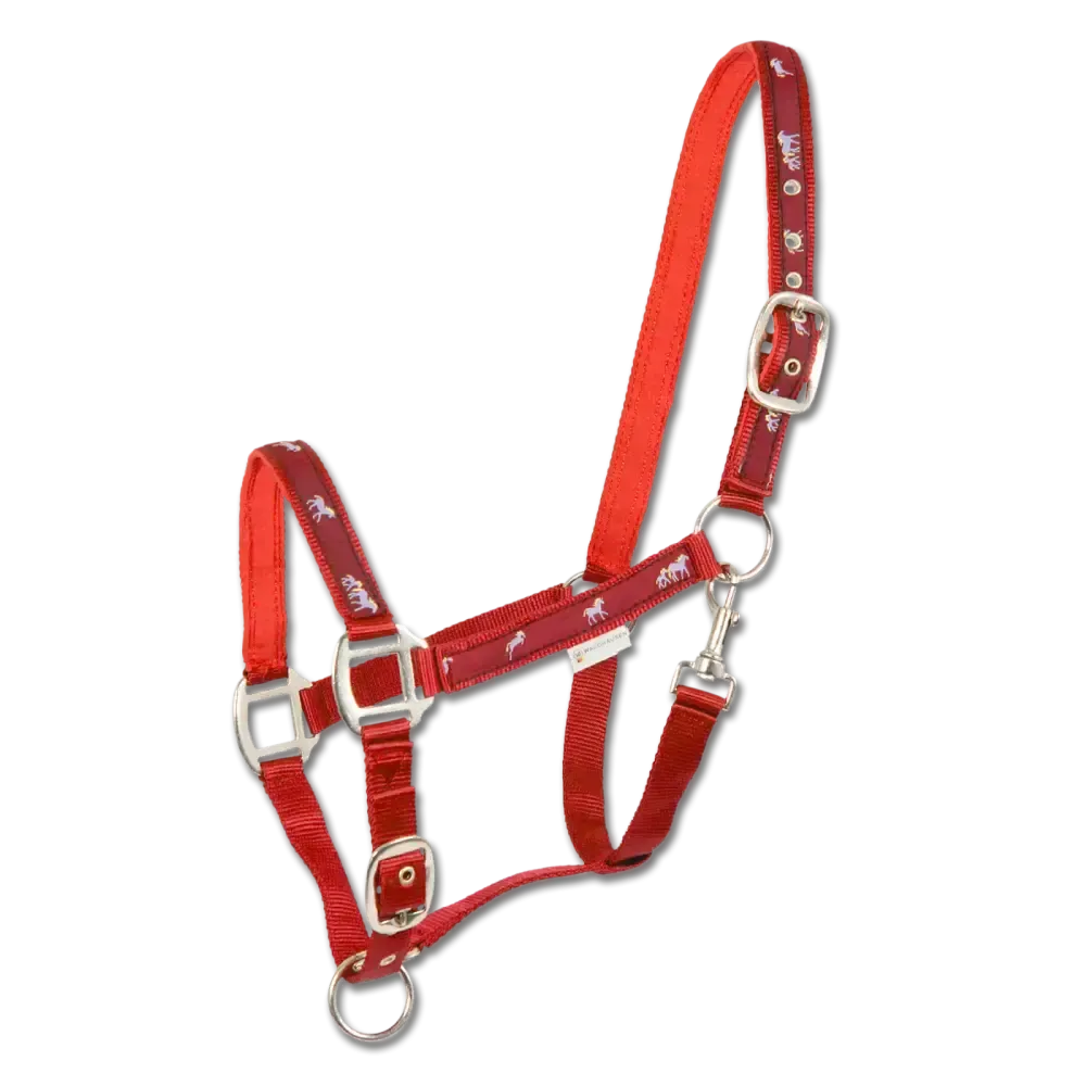 Little Horse Halter Black Pony Headcollars