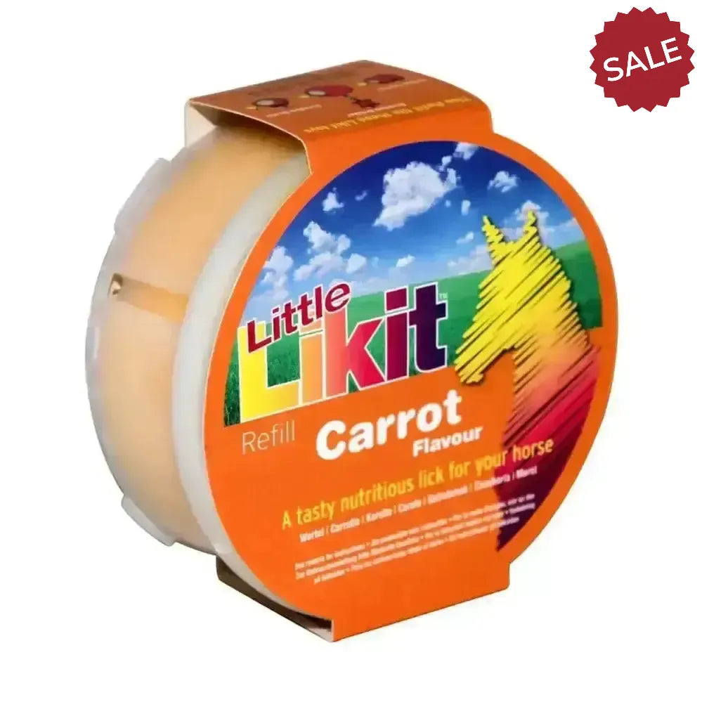 Little Likit Horse Treats 250g x 24 Bulk Buy Carrot Horse Licks