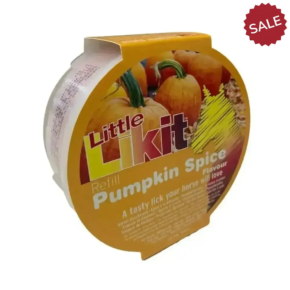 Little Likit Horse Treats 250g x 24 Bulk Buy Pumpkin Spice Horse Licks