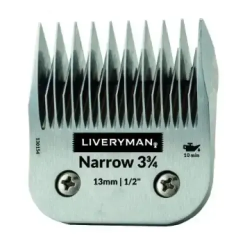 Liveryman Clipper Blades Snap-On A5 Narrow Narrow 3/4 Skip Tooth Clipper Blades