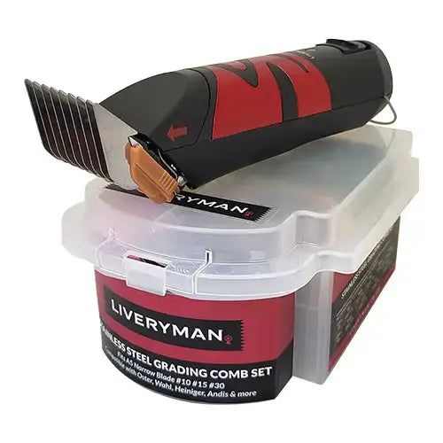 Liveryman Grading Combs For Dog Grooming Clipper Blades