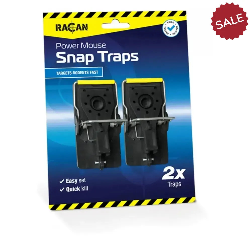 Lodi Racan Plastic Mouse Snap Traps Pest Control