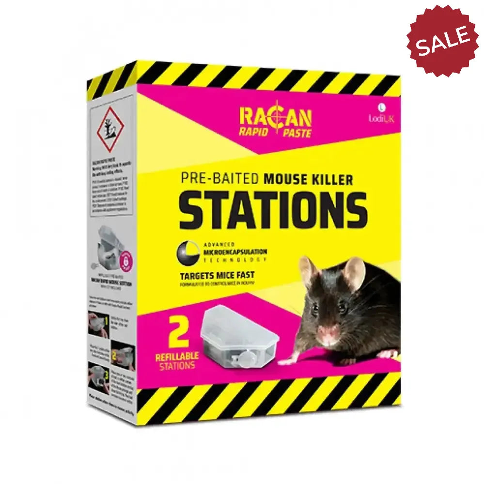 Lodi Racan Rapid Pre-Baited Mouse Killer Stations Pest Control