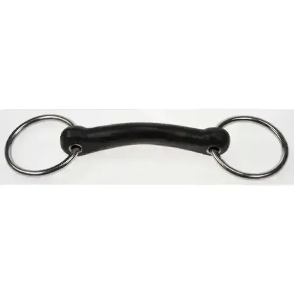 Loose Ring Vulcanite Mullen Bit 76 mm (3") Horse Bits